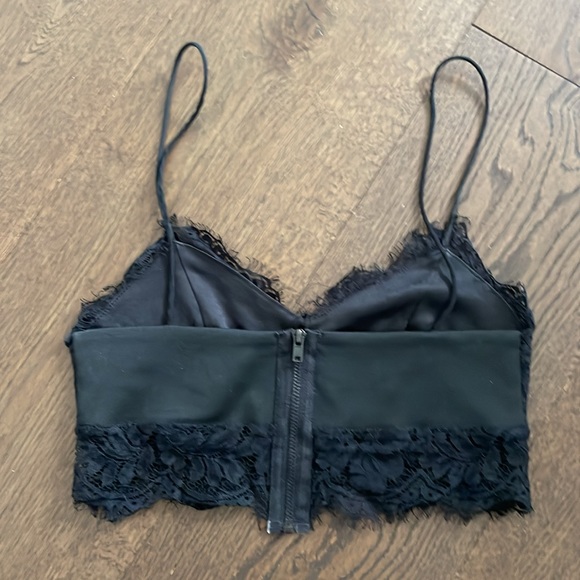 Topshop Lace Bralette Top - Picture 2 of 3